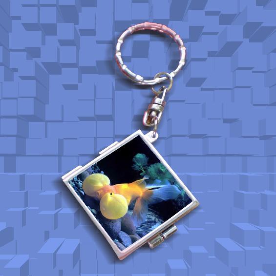 Keychain Pocket Mirror