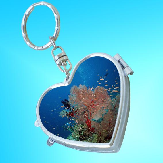 Keychain Pocket Mirror