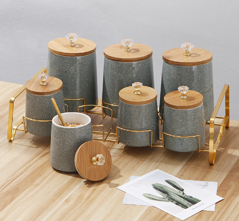 Porcelain Canister set