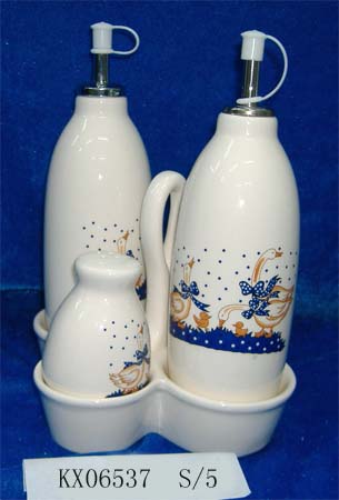 Ceramic Oil & Vinegar bottles