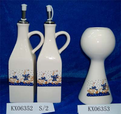 Ceramic Oil & Vinegar bottles