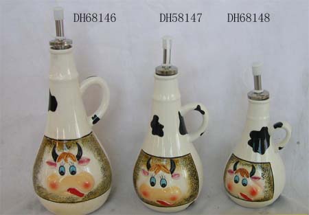 Ceramic Oil & Vinegar bottles