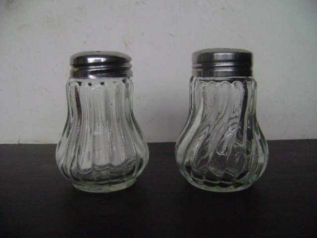 Glass Salt & Pepper Shaker