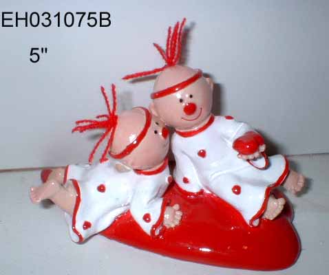 Resin Valentine Figurine
