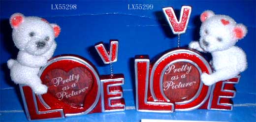 Ceramic Valentine decoration