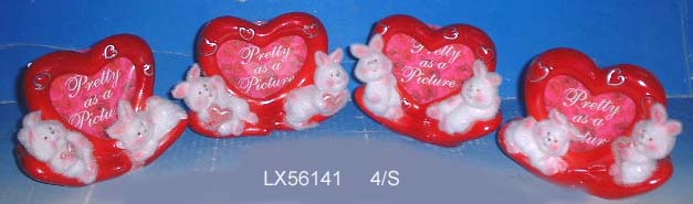 Ceramic Valentine decoration