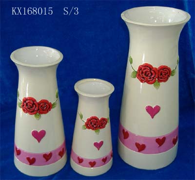 Ceramic Valentine Vase
