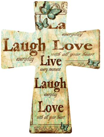 Ceramic Religious Cross