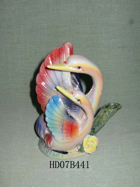 Ceramic Valentine Dove decorations