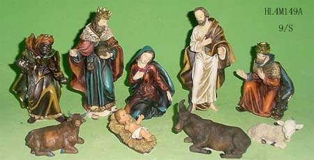 Resin Nativity Set