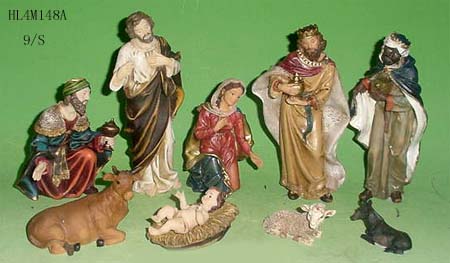 Resin Nativity Set