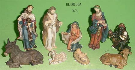 Resin Nativity Set