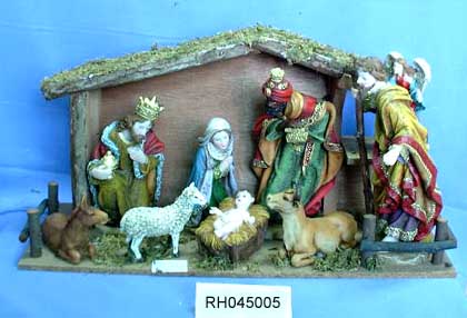 Resin Nativity Set