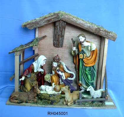 Resin Nativity Set