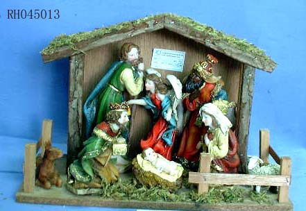 Resin Nativity Set