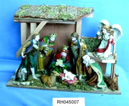 Resin Nativity Set