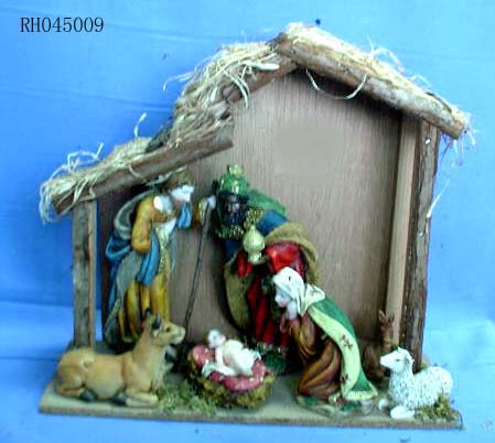 Resin Nativity Set