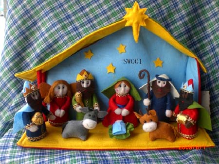 Non-woven Nativity Set