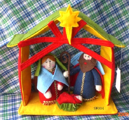 Non-woven Nativity Set