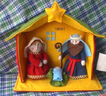 Non-woven Nativity Set