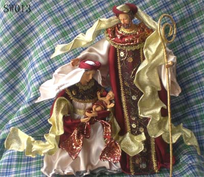 Fabric Nativity Set