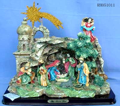 Resin Nativity Set