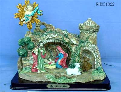 Resin Nativity Set