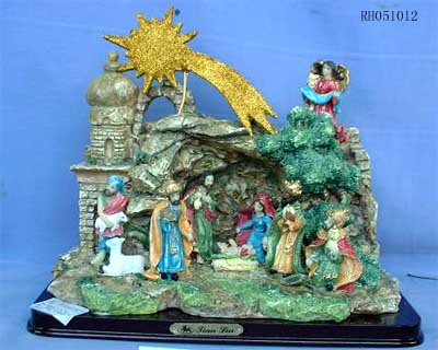 Resin Nativity Set