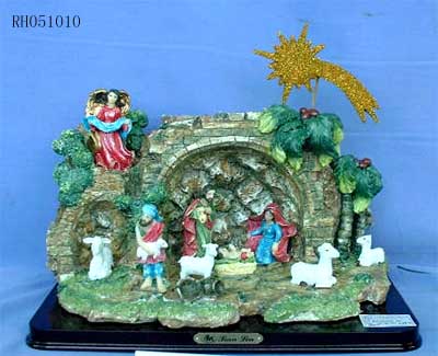 Resin Nativity Set