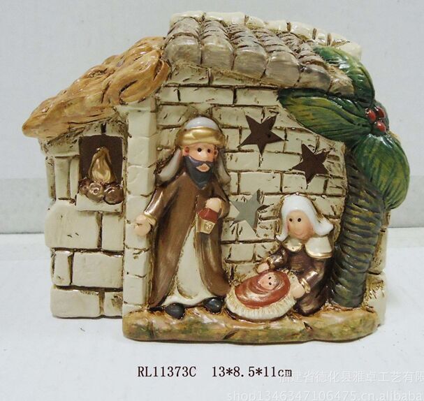 Ceramic Nativity Set