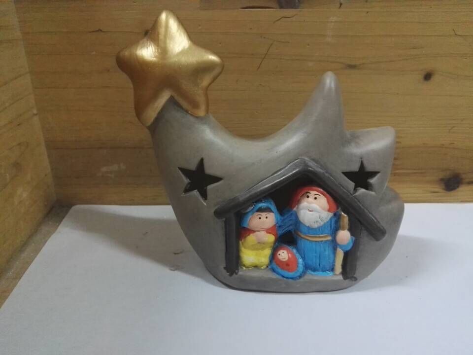 Ceramic Nativity Set