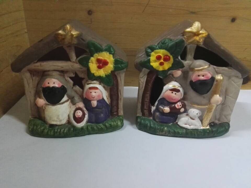 Ceramic Nativity Set