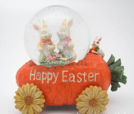 Resin Easter Snowglobe