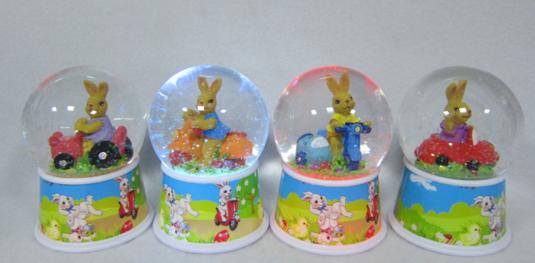 Resin Easter Snowglobe