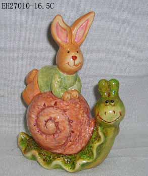 Ceramic Easter Figurine