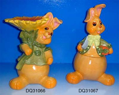 Ceramic Easter Figurine