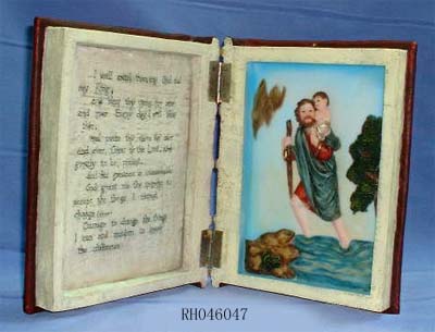 Resin Religious Book