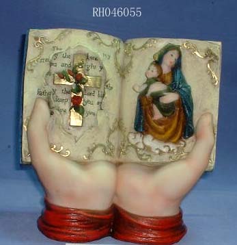 Resin Religious Book