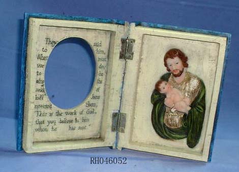 Resin Religious Book