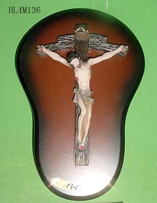 Resin Religious Plaque