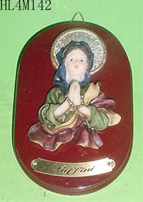 Resin Religious Plaque