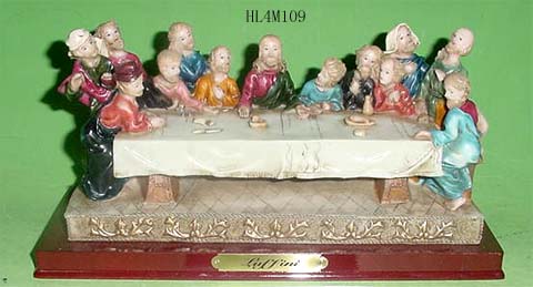 Resin Religious decoration---The Last Supper