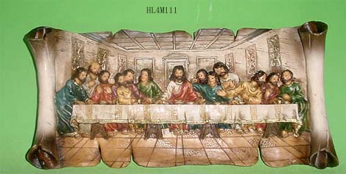 Resin Religious decoration---The Last Supper