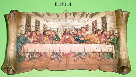 Resin Religious decoration---The Last Supper