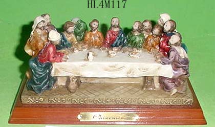 Resin Religious decoration---The Last Supper