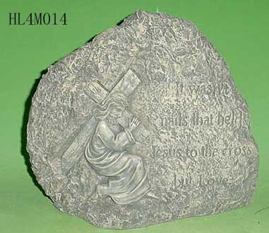 Resin Religious Stone