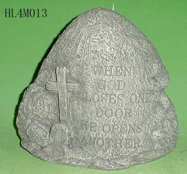 Resin Religious Stone