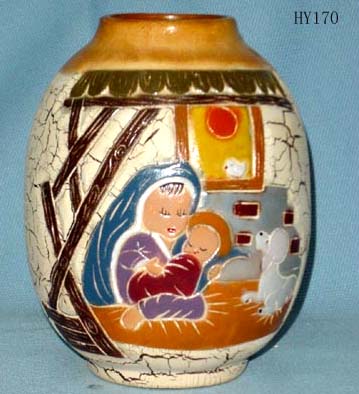 Ceramic Religious Vase