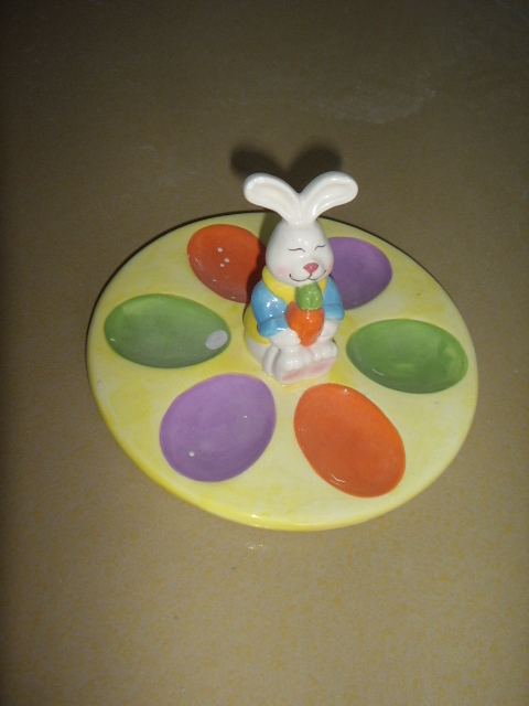 Dolomite Easter Egg holder plate