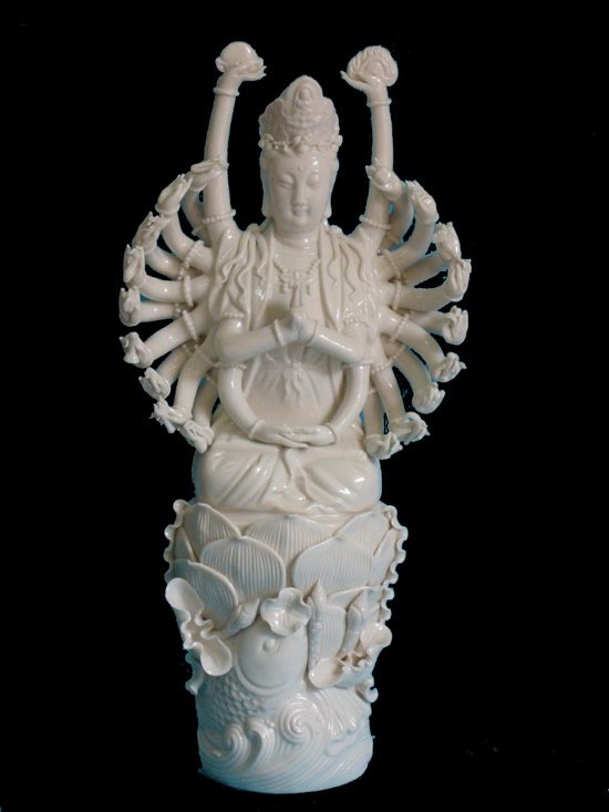 Porcelain Buddha Statue